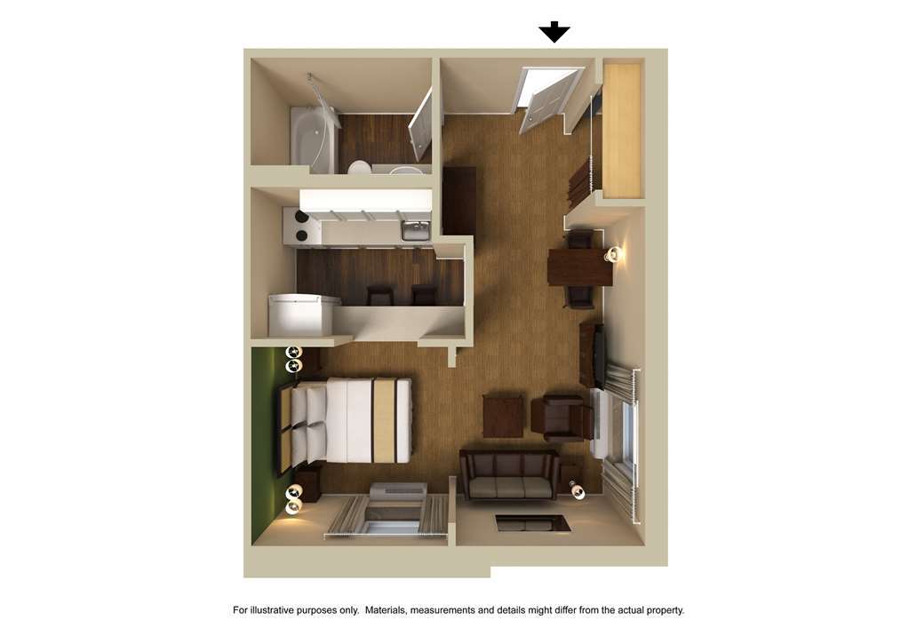 Extended Stay America Select Suites - Charlotte - University Place - E Mccullough Dr Pokoj fotografie