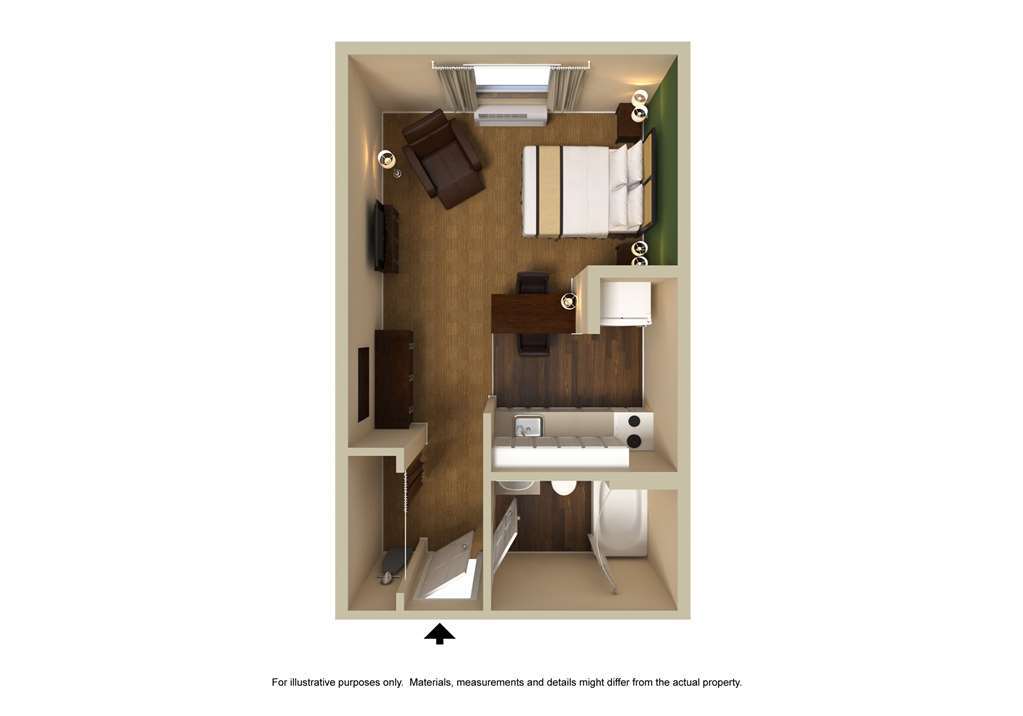 Extended Stay America Select Suites - Charlotte - University Place - E Mccullough Dr Pokoj fotografie